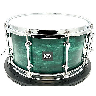 Used Kings Custom Drums 7X13 Emerald Green Maple/Poplar Snare Drum Emerald Green