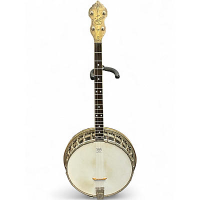 Used Kingston 4 String Resonator Banjo Tobacco Fade Banjo