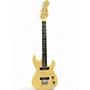Used Kingston DOUBLE CUT WHITE Solid Body Electric Guitar WHITE