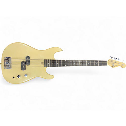 Used Kingston GREMLIN Alpine White Electric Bass Guitar Alpine White