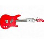 Used Kingston Short Scale Electric Bass Candy Apple Red Electric Bass Guitar Candy Apple Red
