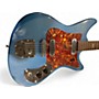 Used Kingston Soerrento Blue Solid Body Electric Guitar Blue