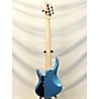 Used Kingston Used Kingston Super 5 Blue Electric Bass Guitar Blue