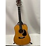 Used Used Kinscherff Dreadnaught Natural Acoustic Electric Guitar Natural