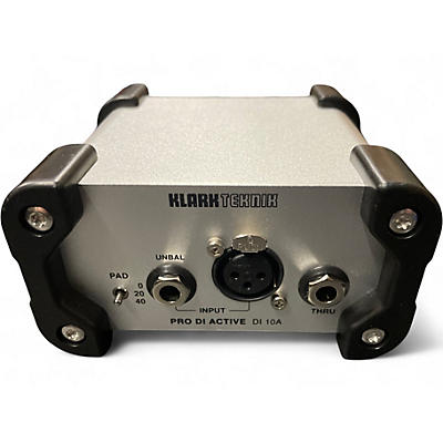 Used Klark Teknik DI 10A Direct Box