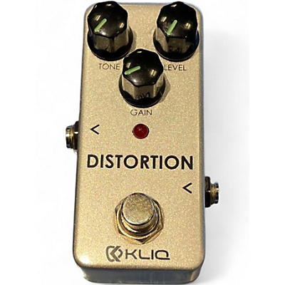Used Kliq DISTORTION Effect Pedal