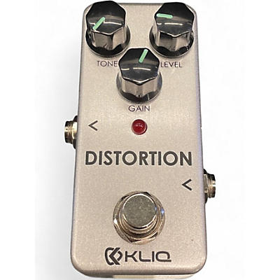 Used Kliq Distortion Effect Pedal