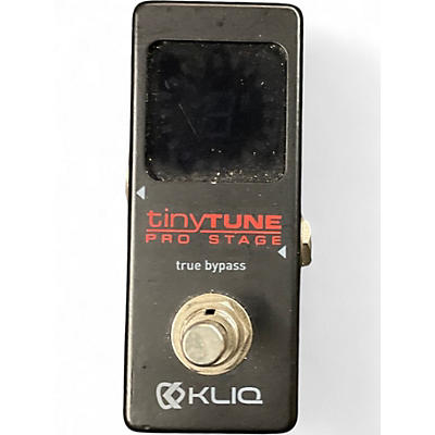 Used Kliq TINY TUNE  Tuner Pedal