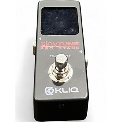 Used Kliq TINYTUNE PRO STAGE Tuner Pedal