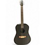 Used Klos 7/8 Size Travel Natural Acoustic Guitar Natural