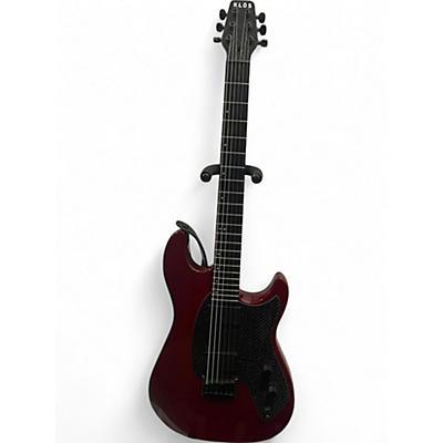 Used Klos Apollo Ox Blood Solid Body Electric Guitar