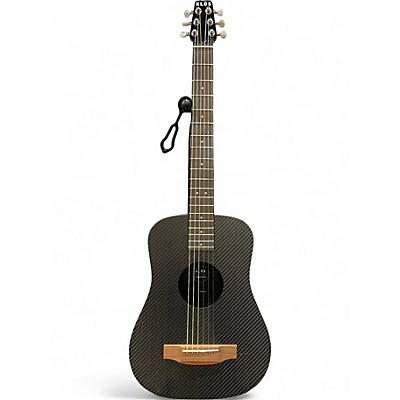 Used Klos Carbon Fiber Nylon Travel Guitar Carbon Fiber Classical Acoustic Guitar