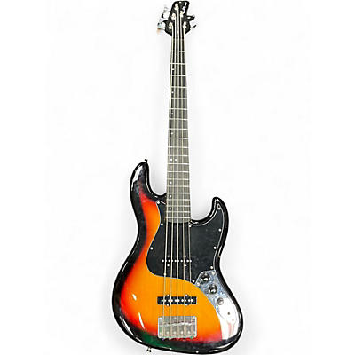 Used Klos F-SERIES 3 Color Sunburst Electric Bass Guitar