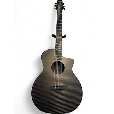 Used Klos Guitars Grand Cutaway Mini Carbon Fiber Carbon Fiber Acoustic Guitar