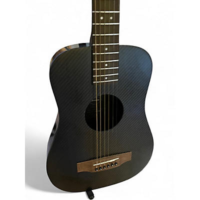 Used Klos Hybrid Travel Guitar BLACK Acoustic Guitar