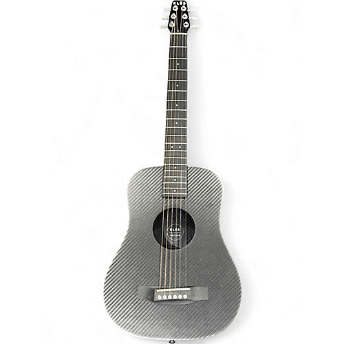 Used Klos Travel Guitar Hybrid Carbon Fiber Acoustic Guitar Carbon Fiber