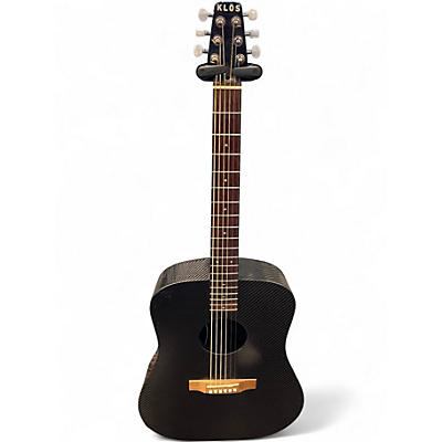 Used Klos cardon fiber hybrid acoustic electric carbon fiber Acoustic Electric Guitar