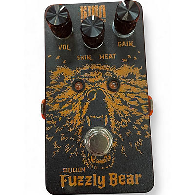 Used Kma Machines SILICIUM FUZZLY BEAR Effect Pedal