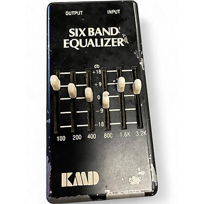 Used Kmd Six Band Equalizer Pedal