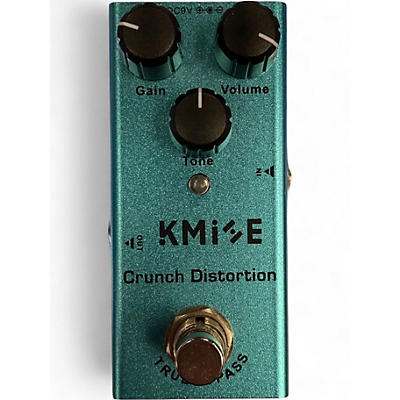 Used Kmise CRUNCH DISTORTION Effect Pedal