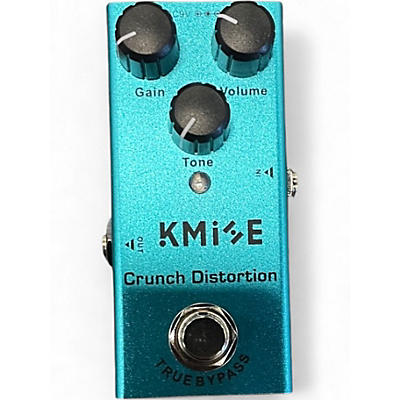 Used Kmise CRUNCH DISTORTION Effect Pedal