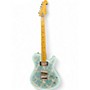 Used Knaggs Choptank HT Blue Paisley Solid Body Electric Guitar Blue Paisley