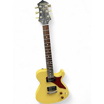 Used Knaggs Kenai J Model  TV Yellow Solid Body Electric Guitar