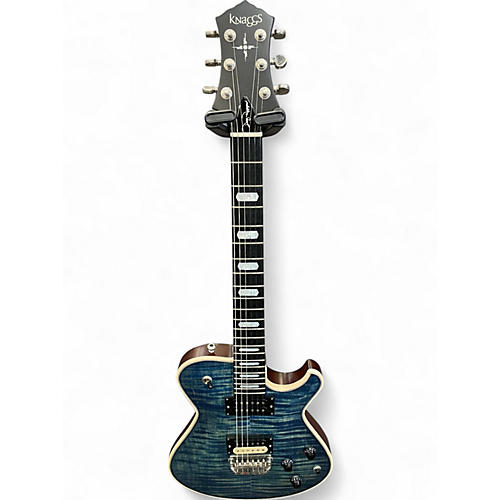 Used Knaggs Kenai Tier 1 Blue Solid Body Electric Guitar Blue