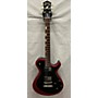 Used Knaggs Used Knaggs SSC-T2 BLACK/RED METALLIC Solid Body Electric Guitar BLACK/RED METALLIC