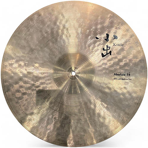 Used Koide 19in Absolute Crash Medium Thin Cymbal 39