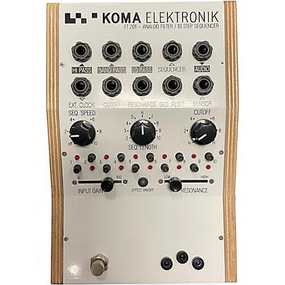 Used Koma Elektronik FT201 Analog Filter/10-Step Sequencer Effect Pedal