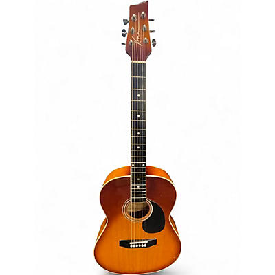 Used Kona 391 2 Color Sunburst Acoustic Guitar