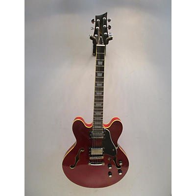 Kona Used Kona Archtop Red Hollow Body Electric Guitar