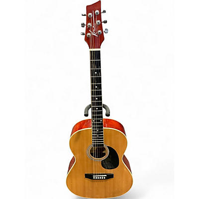 Used Kona K-391 natural Acoustic Guitar