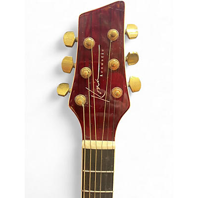 Used Kona K17RD RED Acoustic Guitar