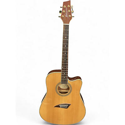 Used Kona K2 Natural Acoustic Electric Guitar