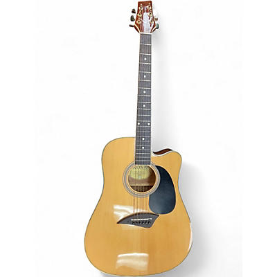 Used Kona K2 Natural Acoustic Electric Guitar