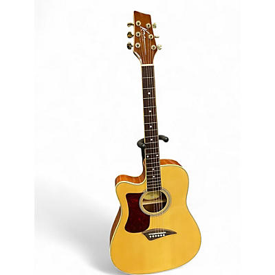 Used Kona K2LN Natural Acoustic Electric Guitar