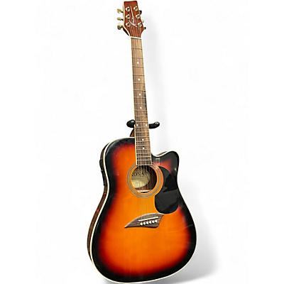 Used Kona K2SB Sunburst Acoustic Electric Guitar