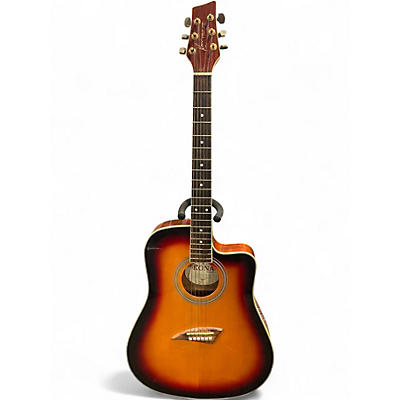 Used Kona K2SB Tobacco Sunburst Acoustic Electric Guitar
