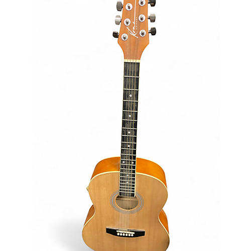 Used Kona K391L Natural Acoustic Guitar Natural