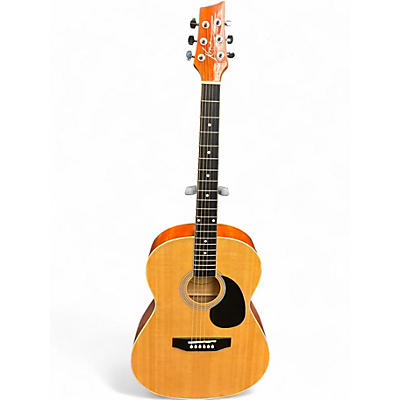 Used Kona K394D Natural Acoustic Guitar