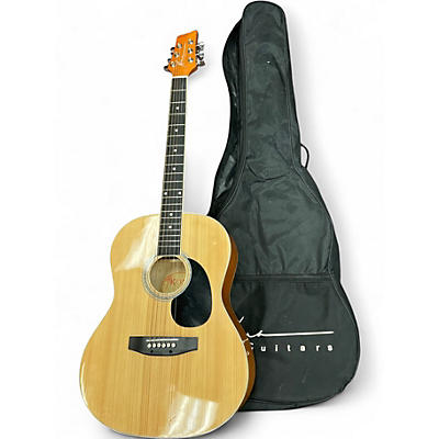 Used Kona K394D Vintage Natural Acoustic Guitar