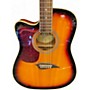 Used Kona LEFT HANDED CE 2 Color Sunburst Acoustic Guitar 2 Color Sunburst