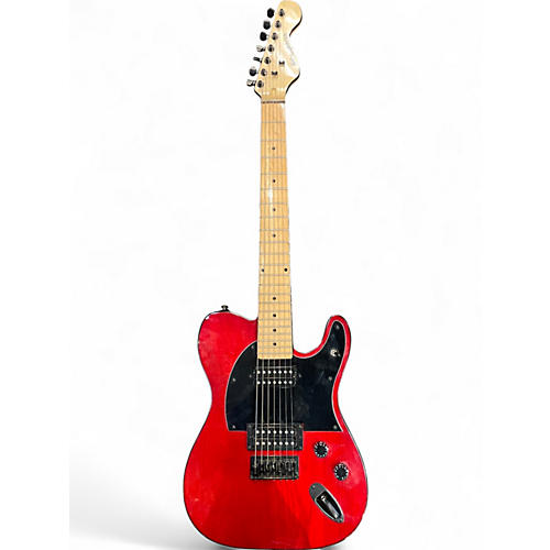 Used Kononykheen Breed Twenty Five transparent red Solid Body Electric Guitar transparent red