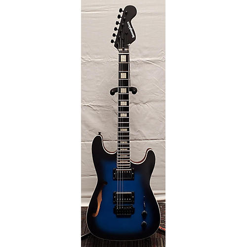 Used Kononykheen Breed Twenty-Six Blue Burst Hollow Body Electric Guitar