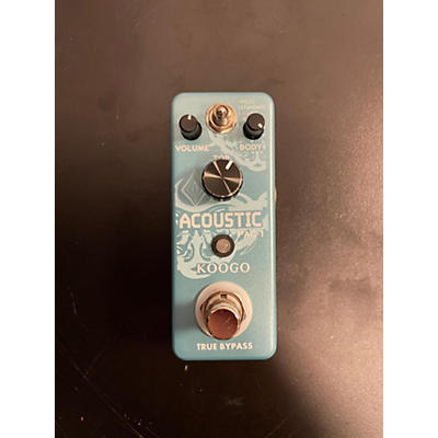 Used Koogo Acoustic PAC-1 Effect Pedal