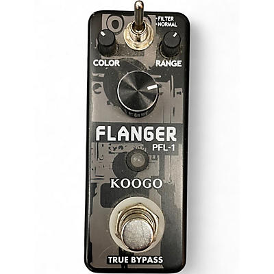 Used Koogo PFL-1 Flanger Effect Pedal