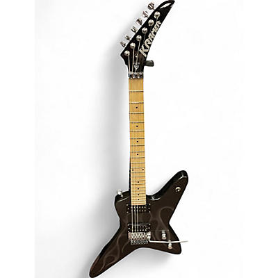 Used Kramer   Tracii Guns Signature Gunstar Voyager Black Metallic Solid Body Electric Guitar