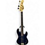 Used Kramer 1980's Pioneer Series Blue Electric Bass Guitar Blue